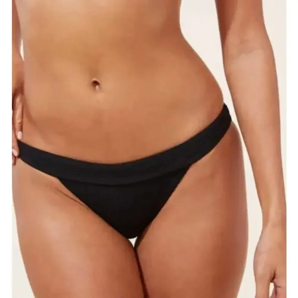 Andie Swim Black Bikini Bottom The Caicos - Picture 2 of 5